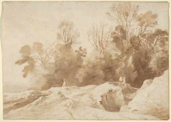 Landscape with Trees and Figures 16001665