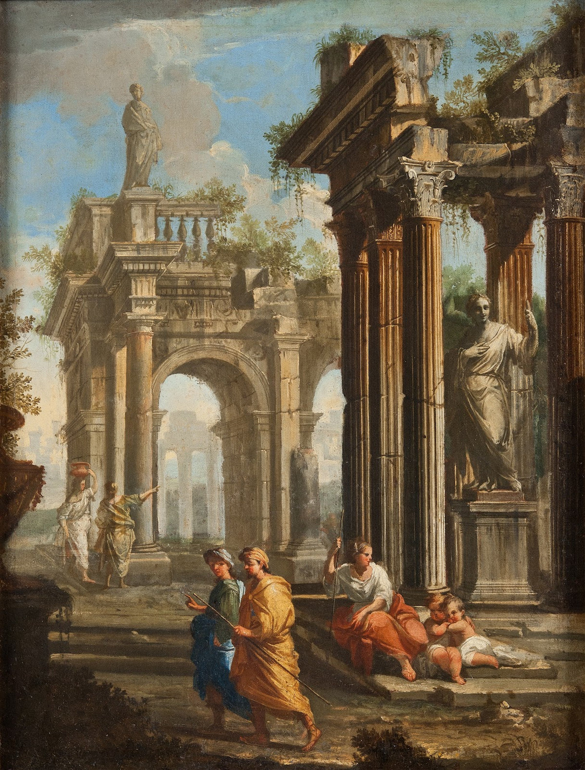 Classical Buildings with Columns II