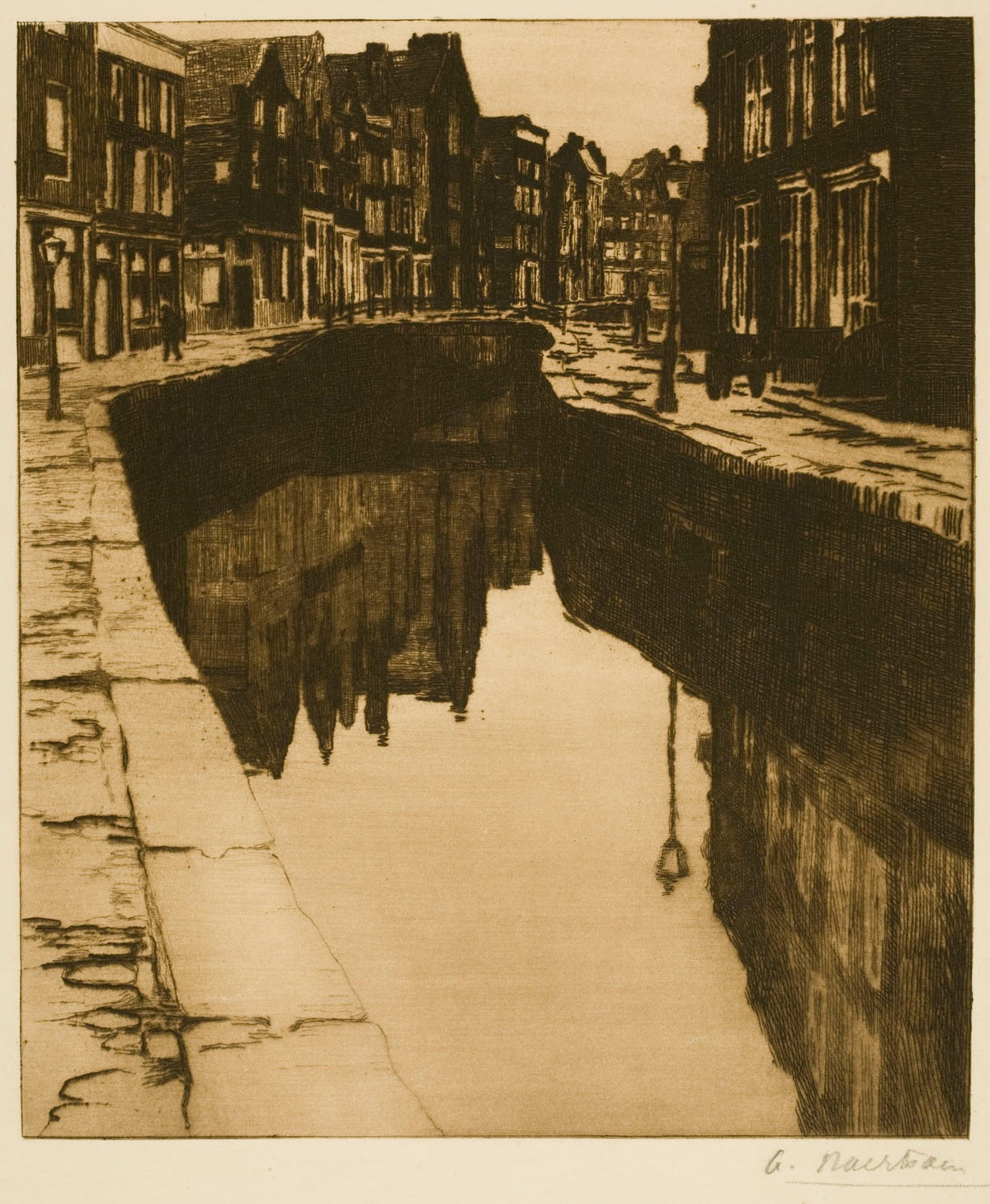 The Kromboomssloot in Amsterdam II ca 1901