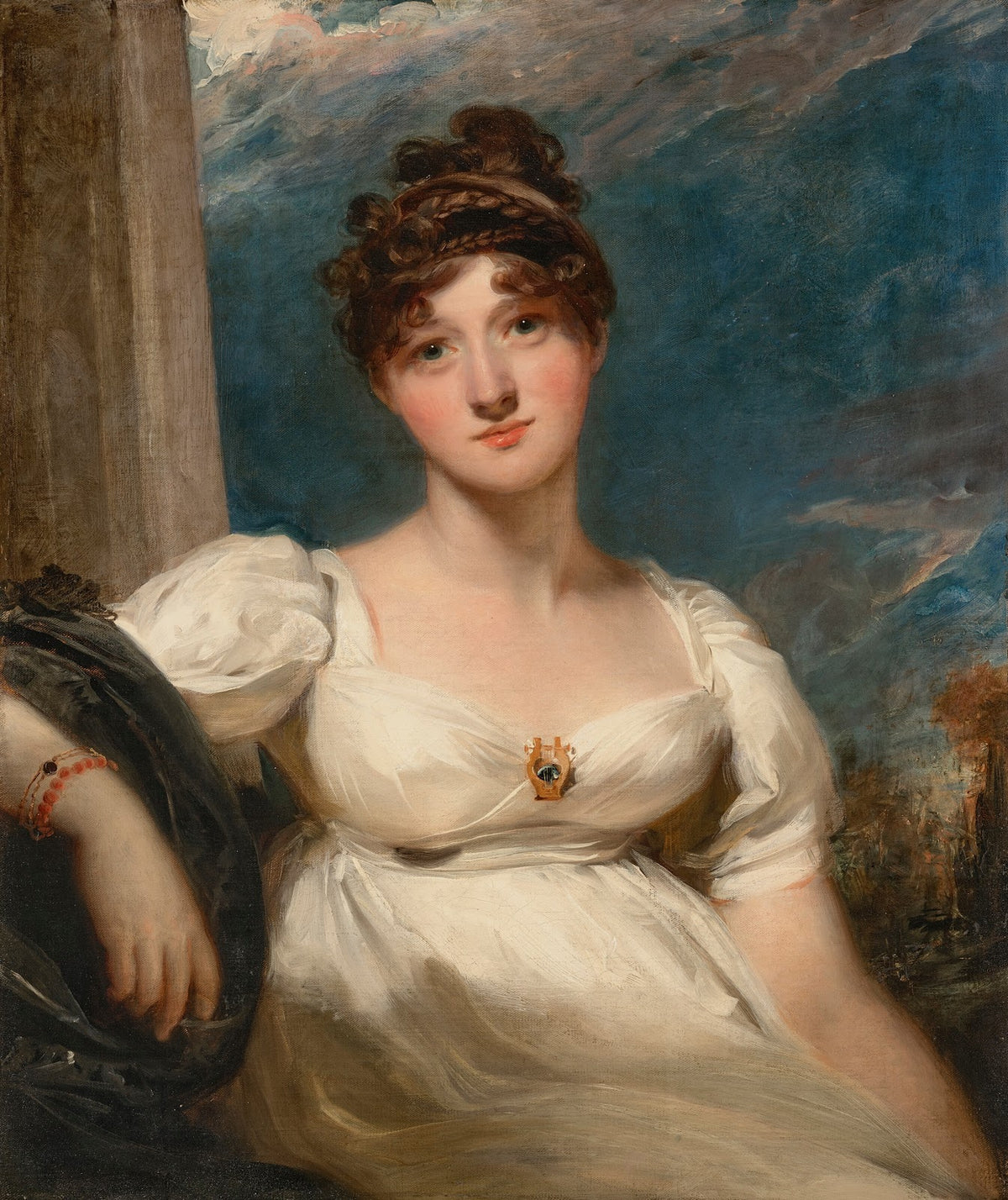 Portrait of Charlotte Augusta Oom née Papendiek 1783 1854