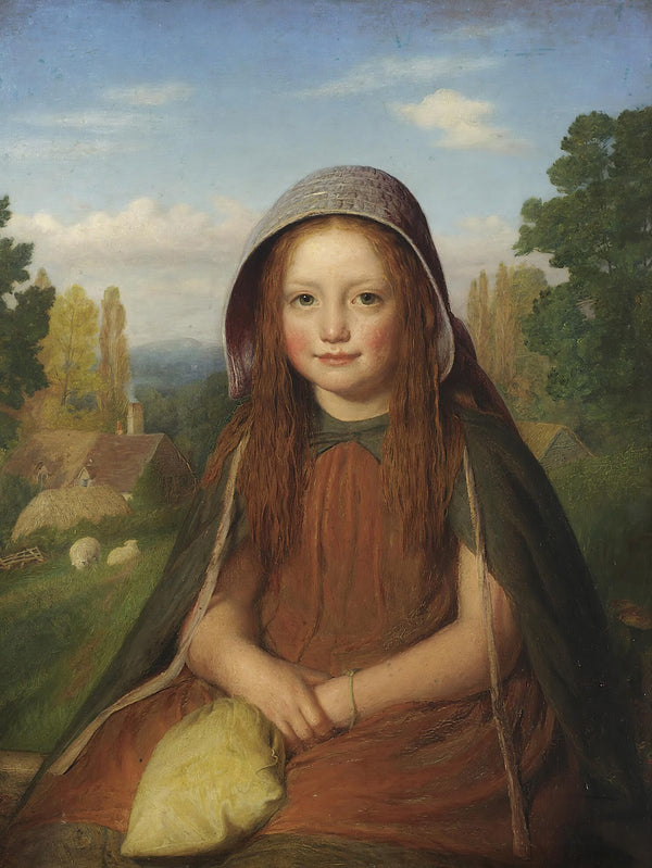 A Country Lass 1861