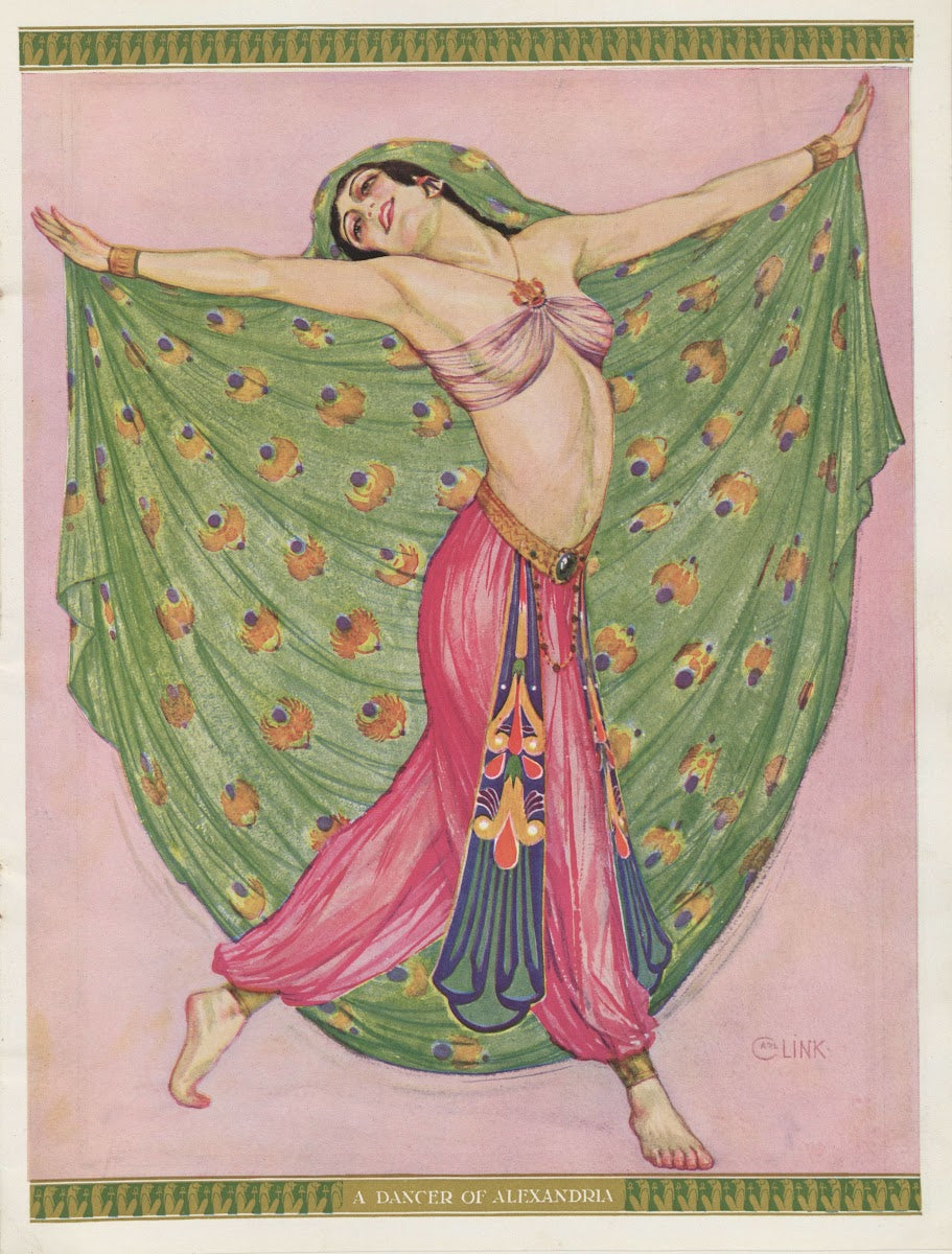 A dancer of Alexandria 1919