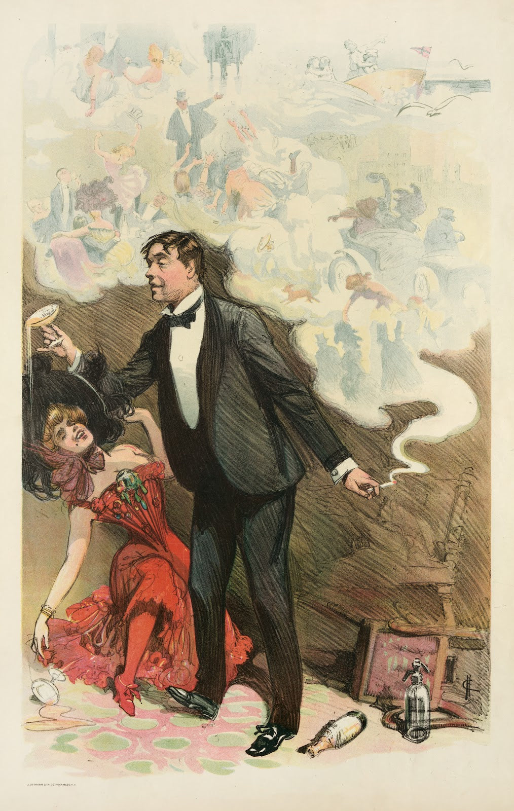 His fathers money 1906