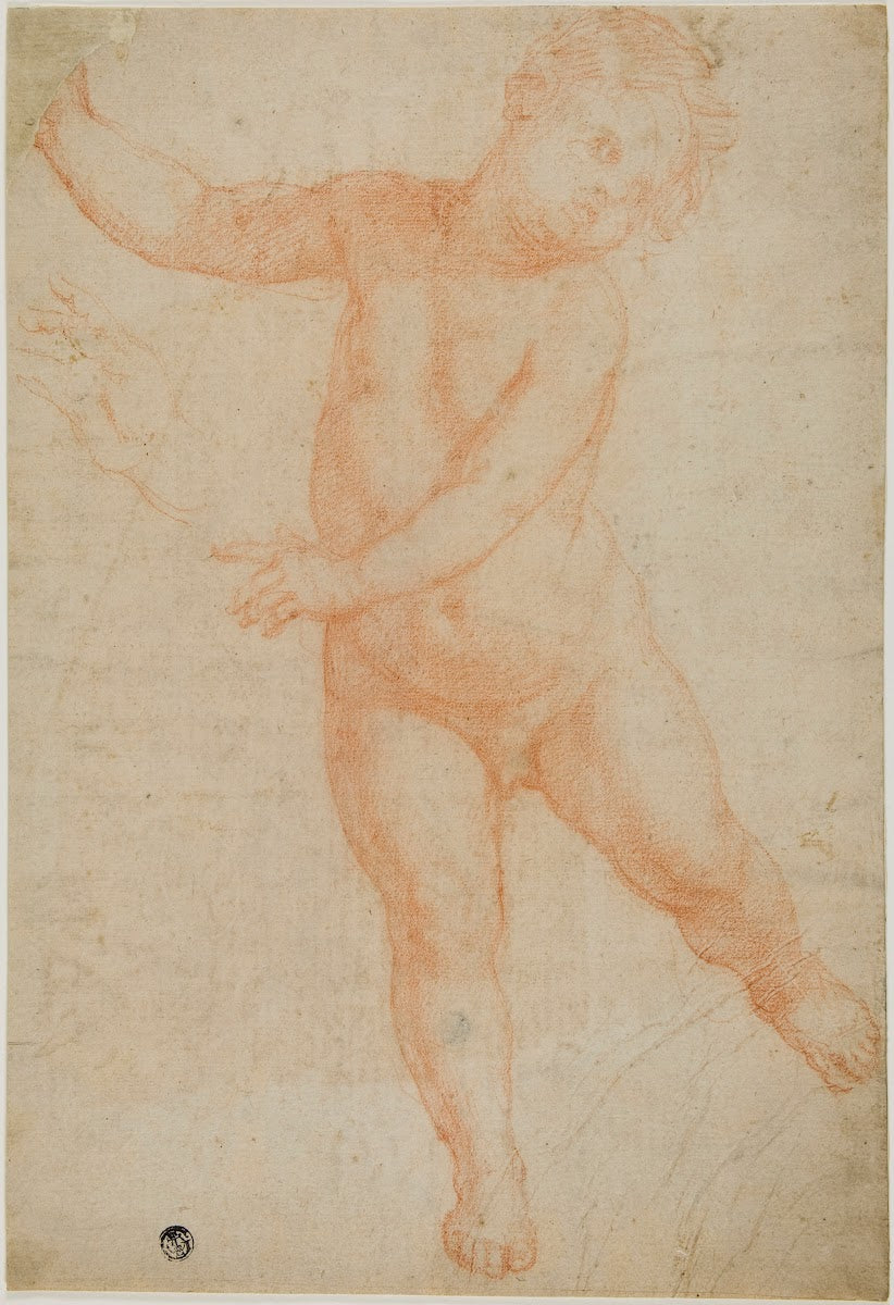 Putto Poised on Right Leg 1575 1600