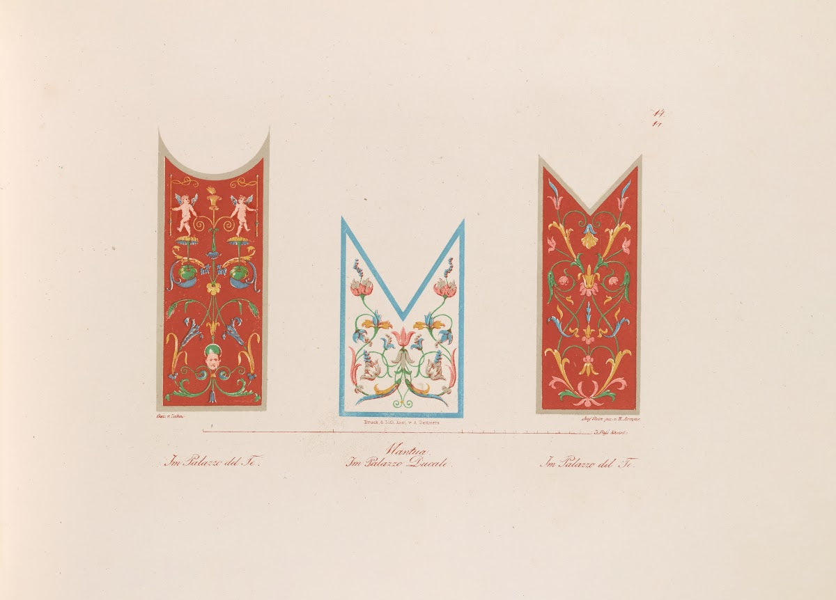 Ornamente aller klassischen Kunst Epochen nach den Originalien in ihren eigenthu