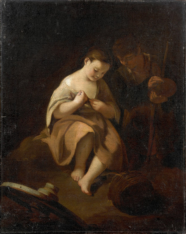 Jeune garçon et jeune fille