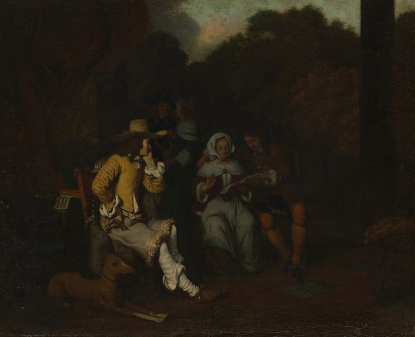 A Musical Party early 1650s