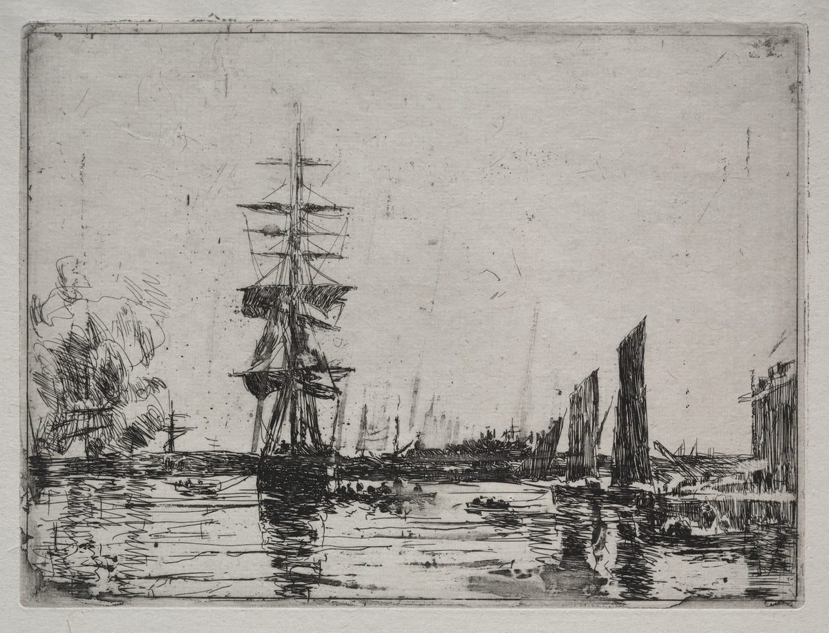 Boats at Anchor late 1800s