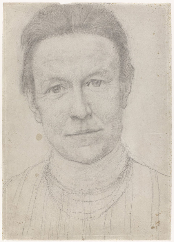 Portret van Mevrouw JH Derkinderen Besier 1869 1925