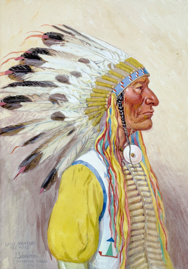 Little Man Chief Nez Perce 1915
