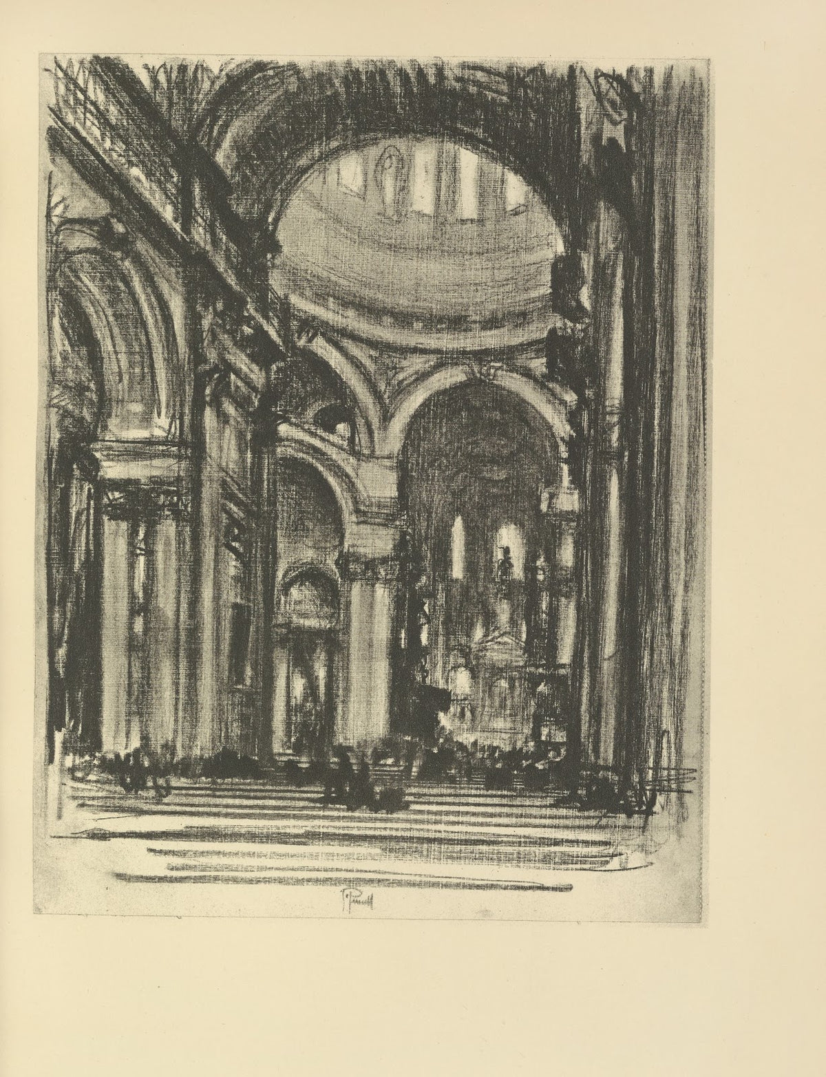 St Pauls The Nave 1928