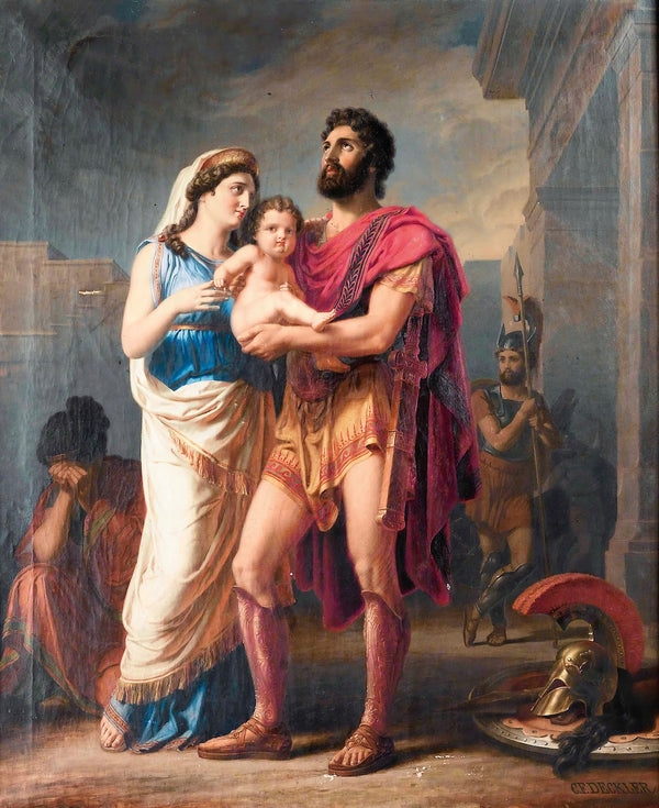 Thefarewell Of Hector To Andromaque And Astyanax