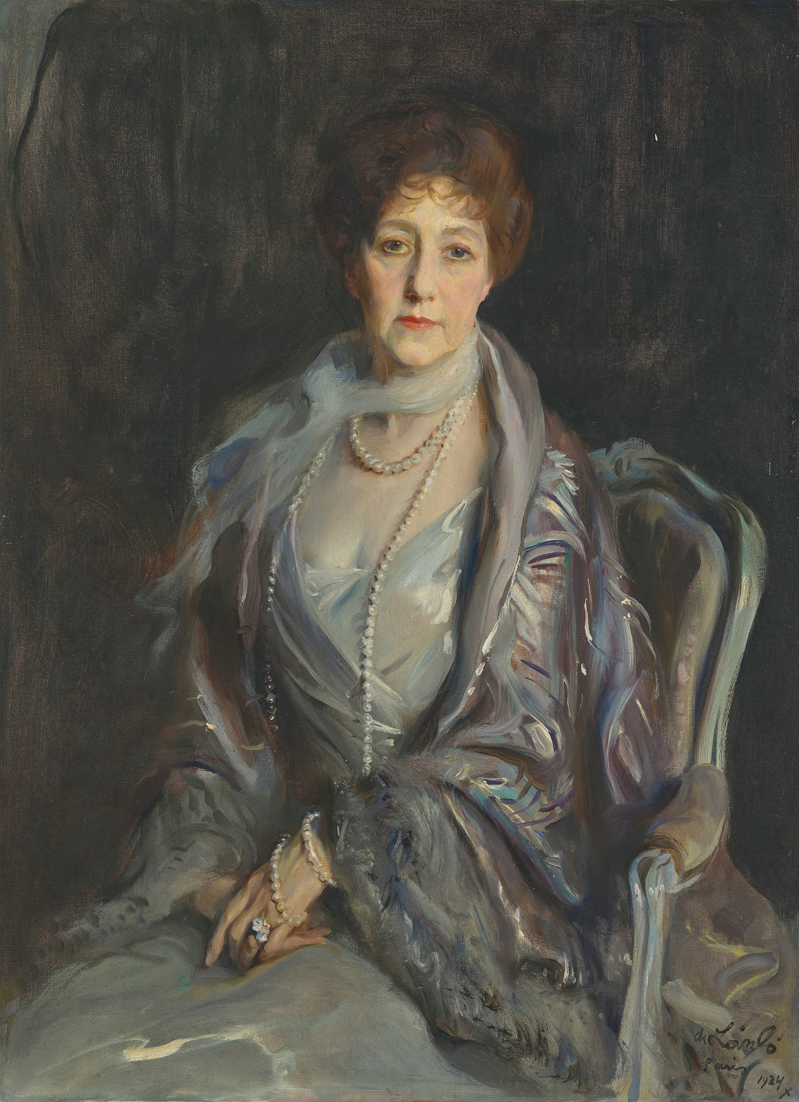 Marquise de Laborde Pauline Leon née Pauline de Rafelis de Saint Sauveur 1924