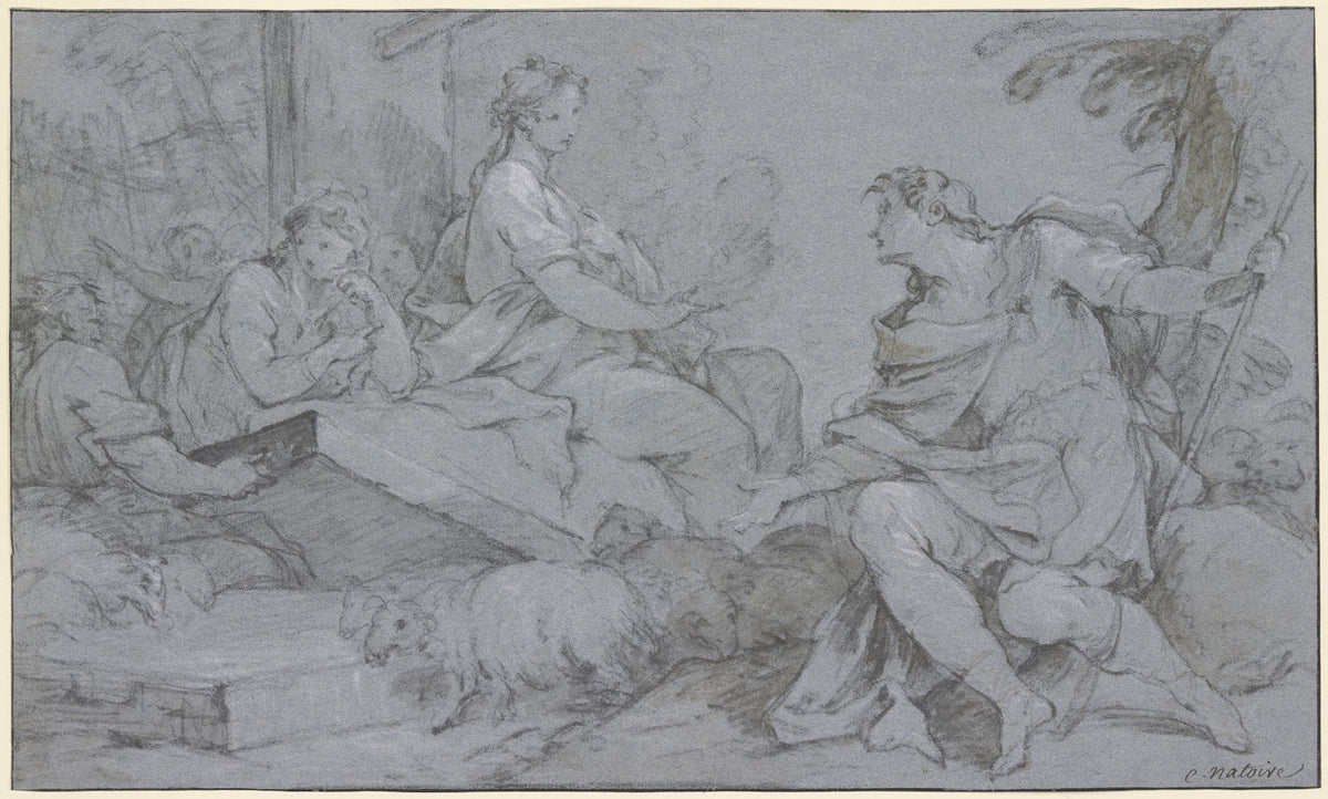 Jacob and Rachel at the Well 1732