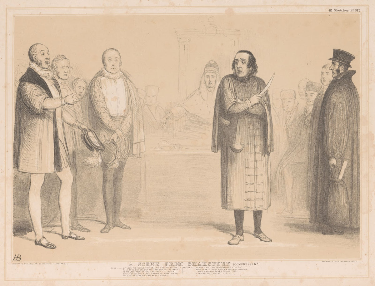 A scene from Shakspere Compressed 1844 1847