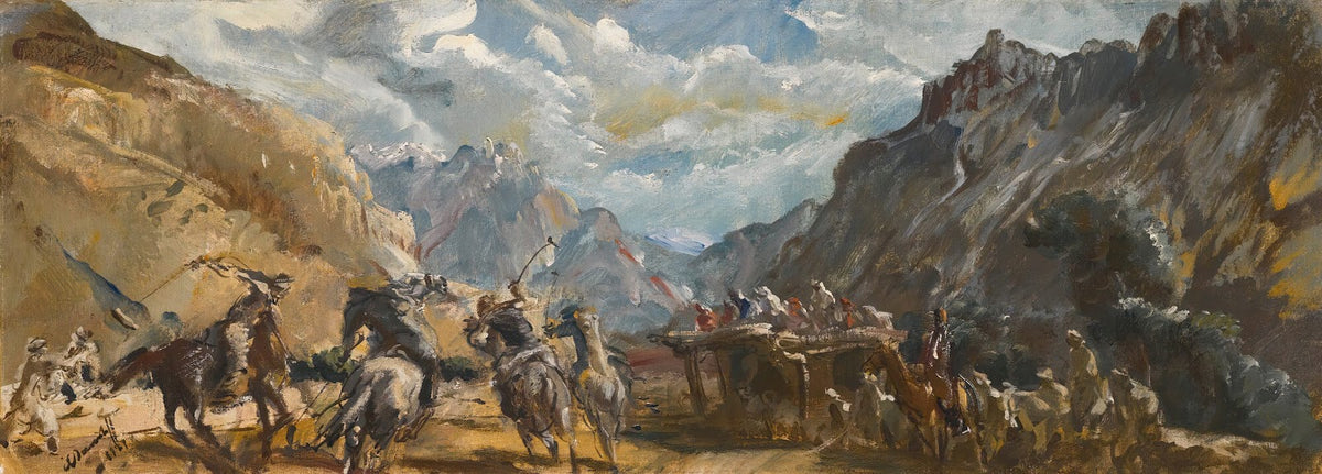 Polo Game AtMisgar 1931