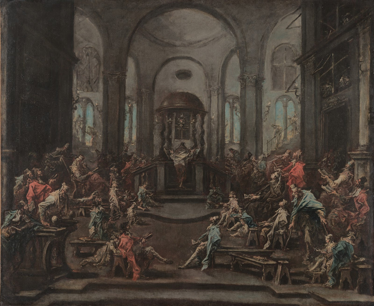 Interior of a Synagogue c 1725 1735