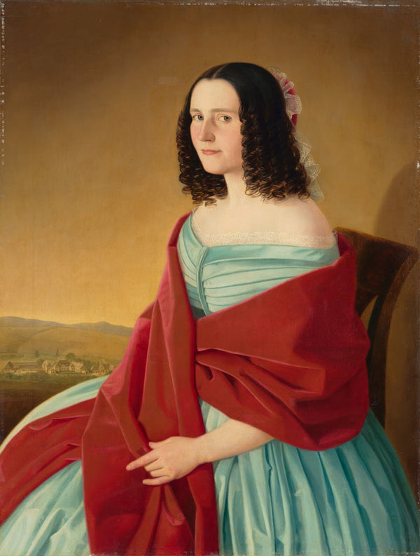 Portrait of Mária Szmrecsányi 1844