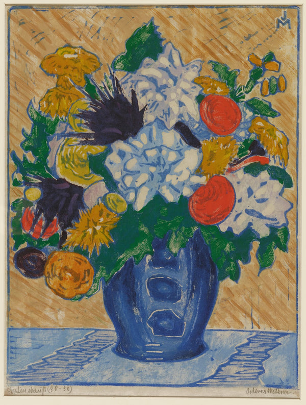 Garden Bouquet Gartenstrauss 20th century