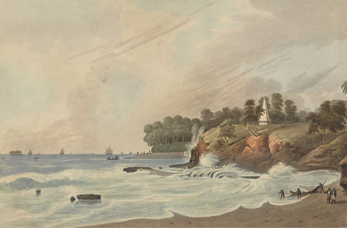 Kings Cliff and Rat Island Fort Marlborough Benkulen Sumatra 1799 1799