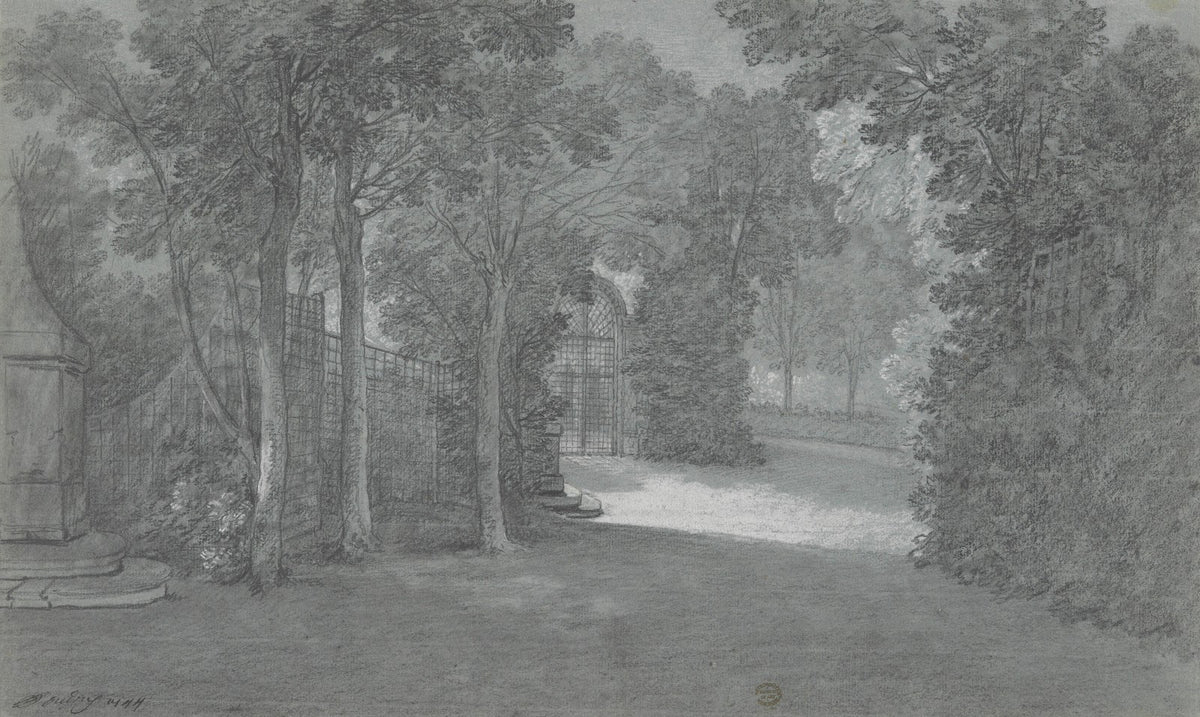 View in the Gardens of Arcueil 1744