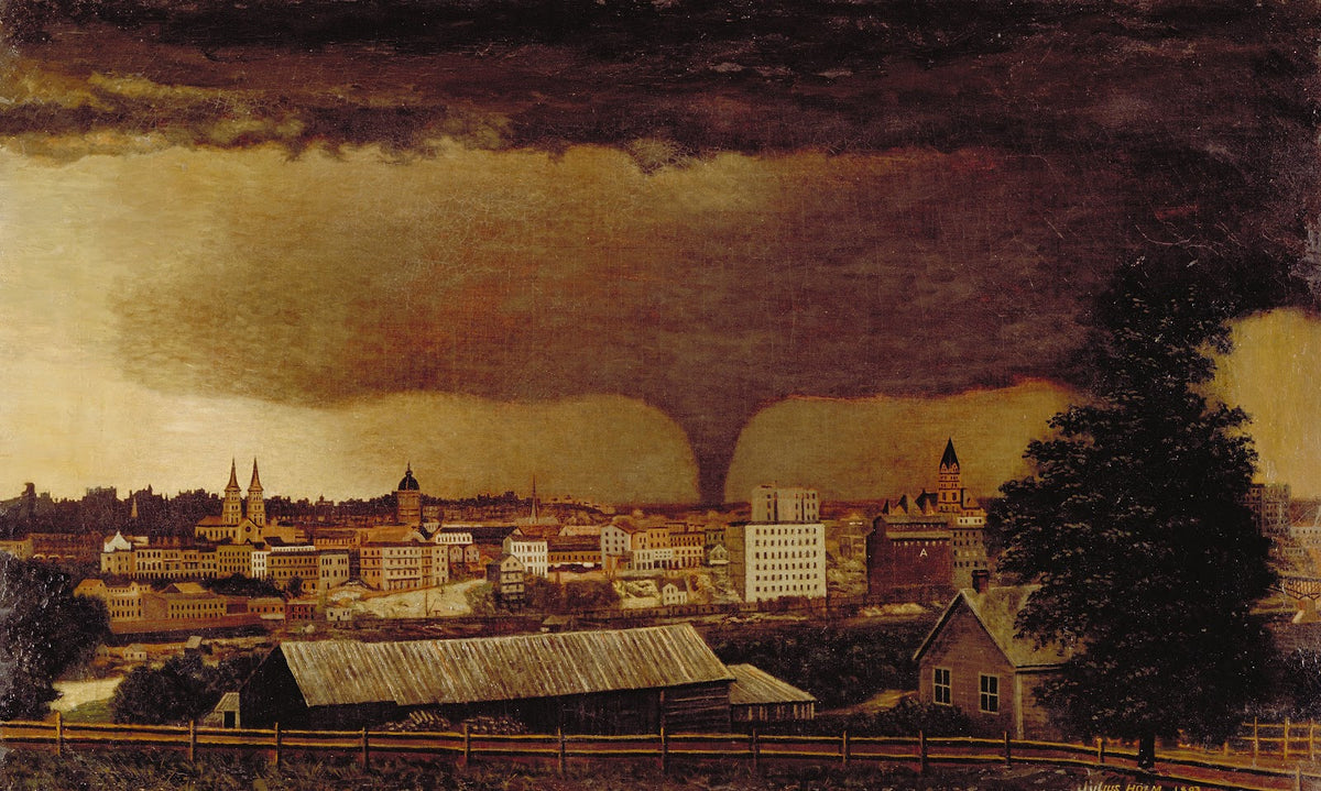 Tornado over St Paul 1893