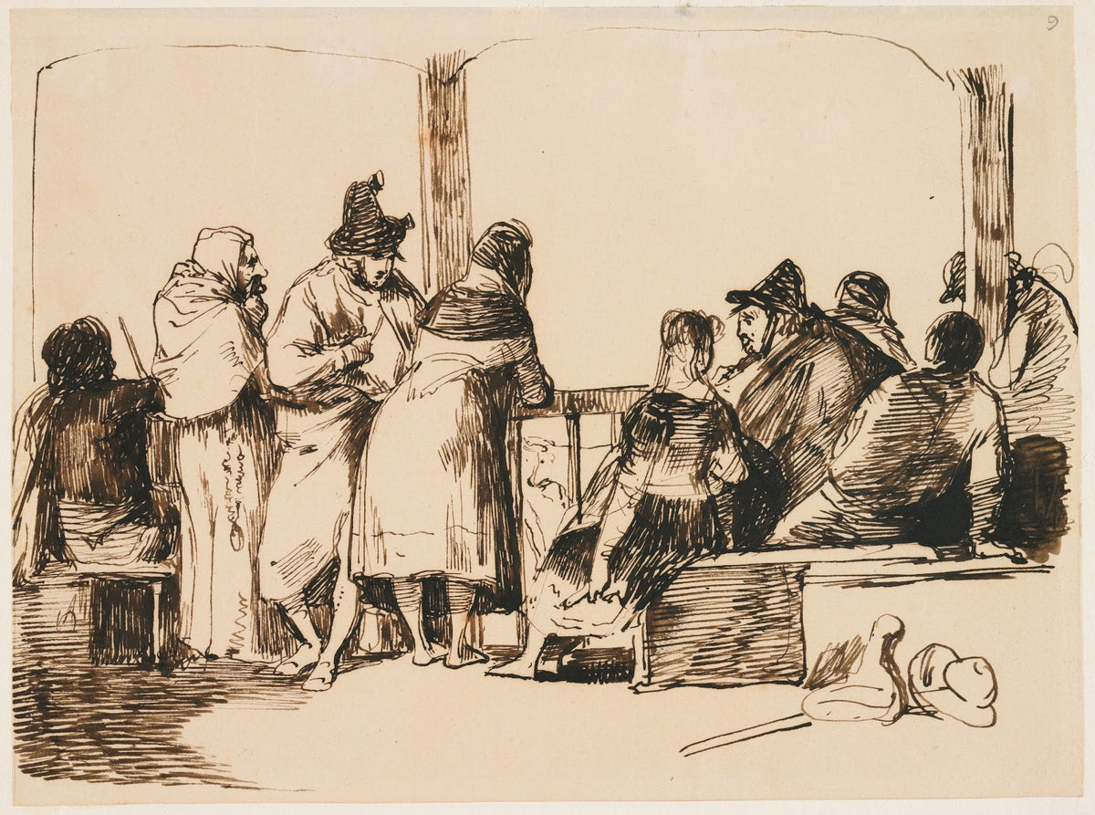 At the Bullfight c 182545