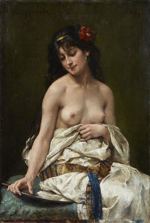 Junge Frau 1877