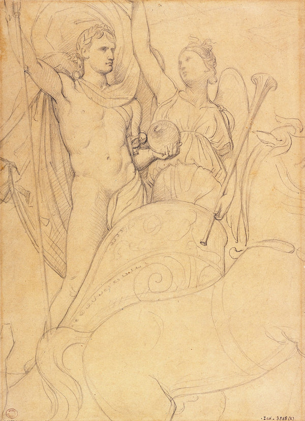 Etude pour Lapothéose de Napoléon Ier