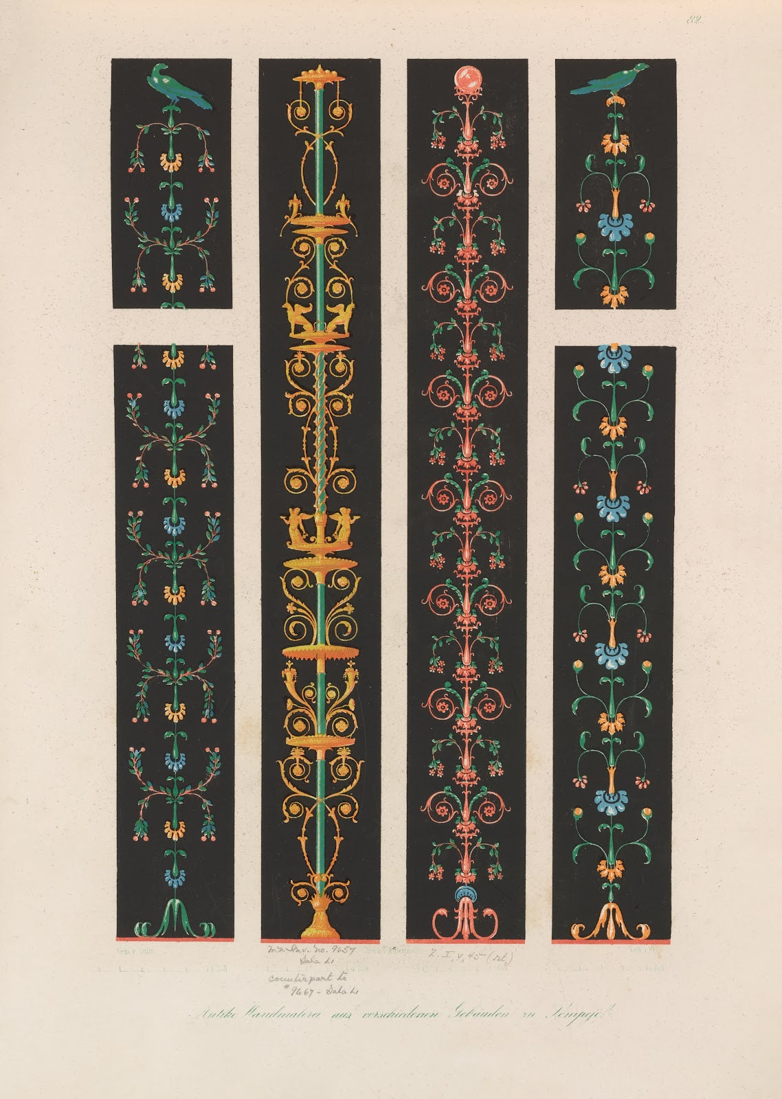 Ornamente aller klassischen Kunst Epochen nach den Originalien in ihren eigenthu