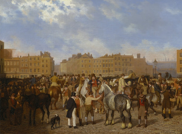 Old Smithfield Market ca 1824