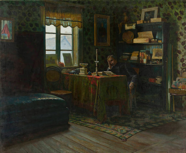 Man in the studio 1893