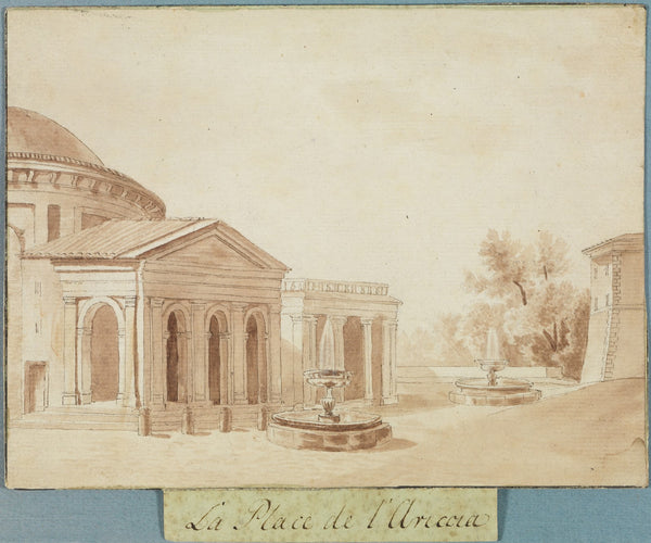 Platz in Ariccia