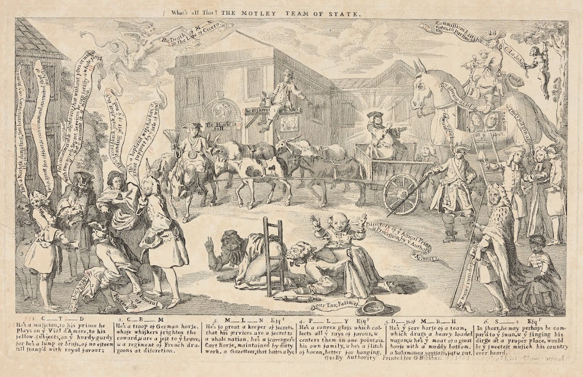 Whats all this The motley team of State 1741