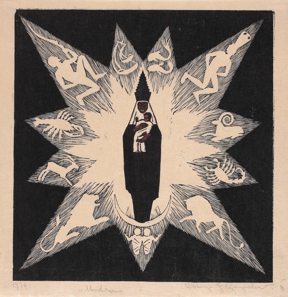 Our Lady in Zodiac 1926