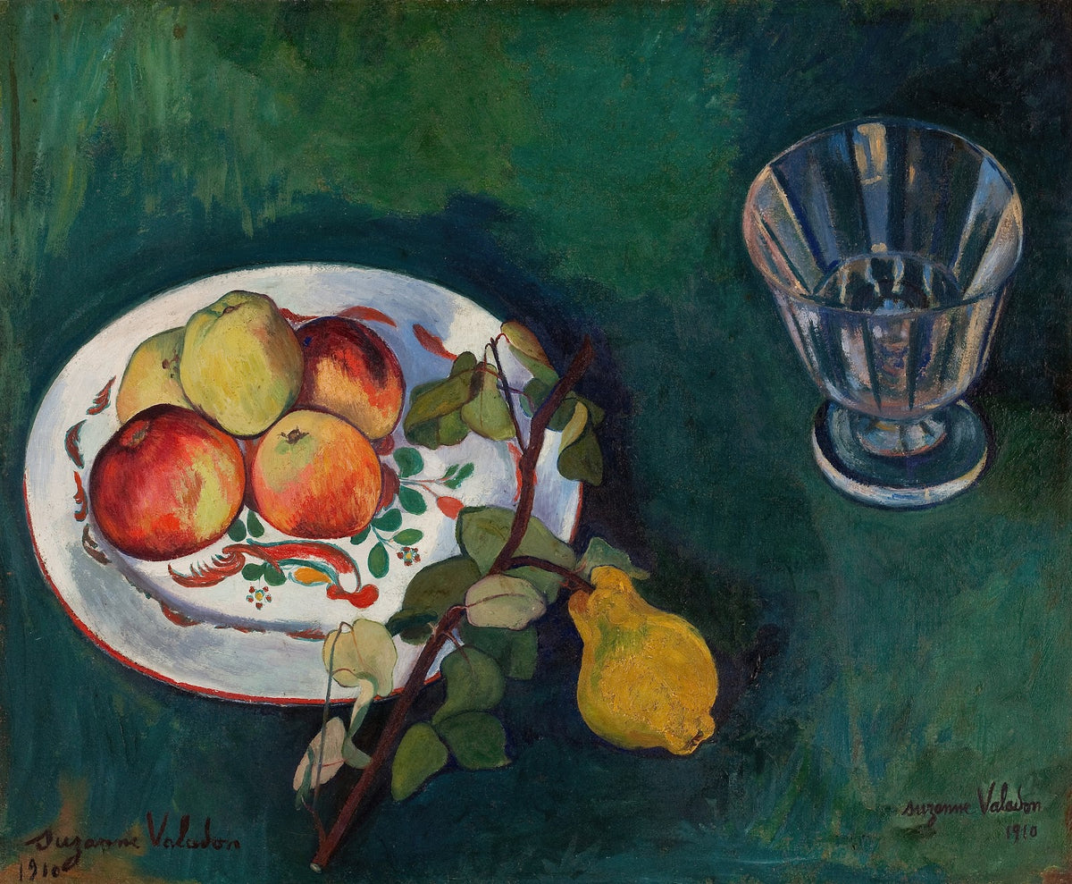 Still Life with Fruit and Glass 1910
