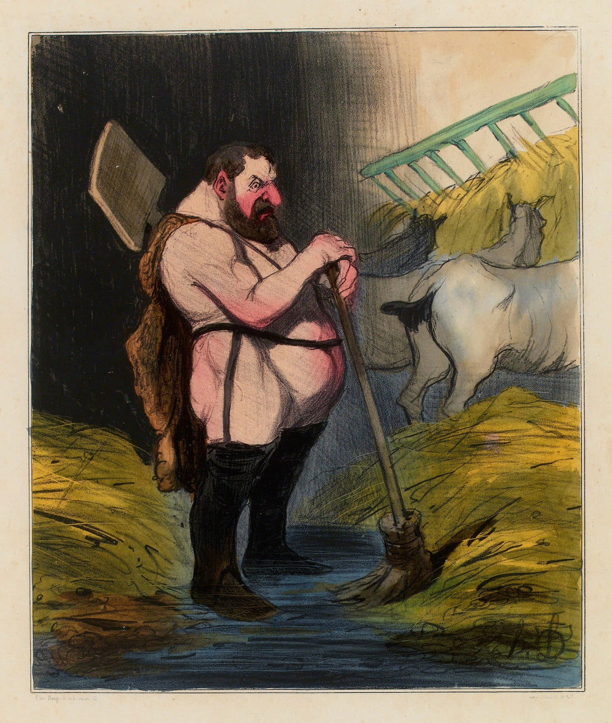 Les Ecuries dAugias 1833