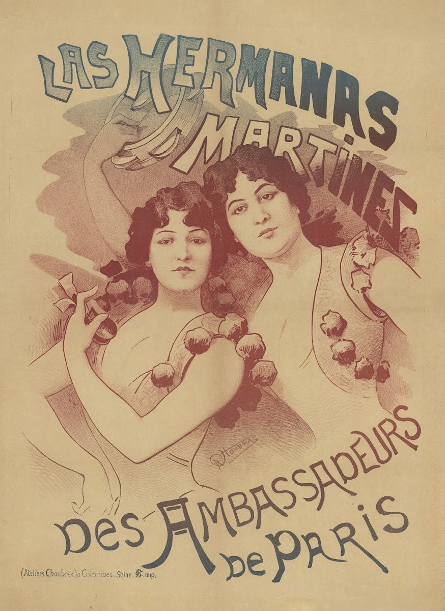 Las Hermanas Martinez des Ambassadeurs de Paris 1890