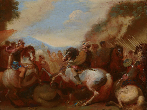 Battle Scene 1600 1700