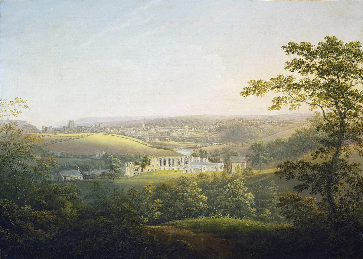 Easby Abbeynear Richmond c 1821 1854