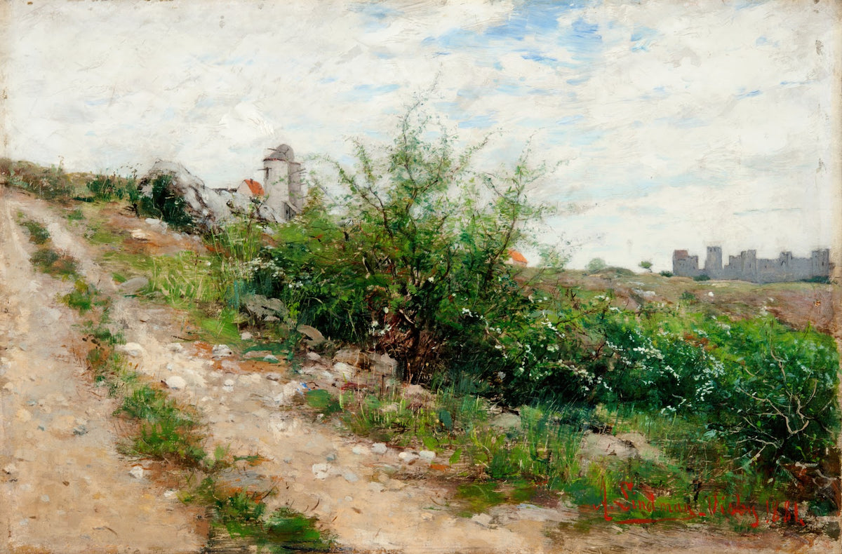 Scene from Visby 1881
