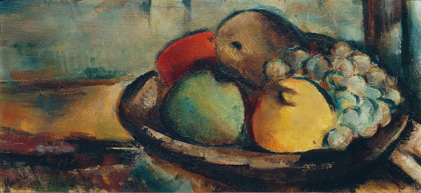 Still Life With Apples Pears Grapes And Other Fruits In AChinese Porcelain Bowl