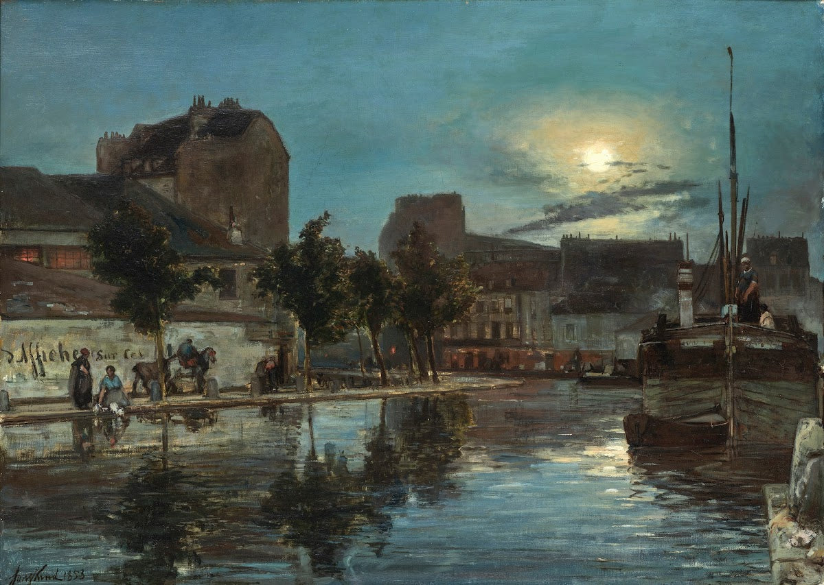 Canal Saint Martin 1853