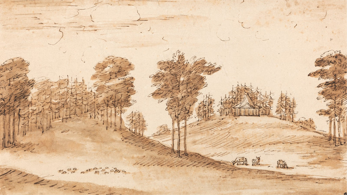 Design for a Pavilion in a Deer Park ca 1735