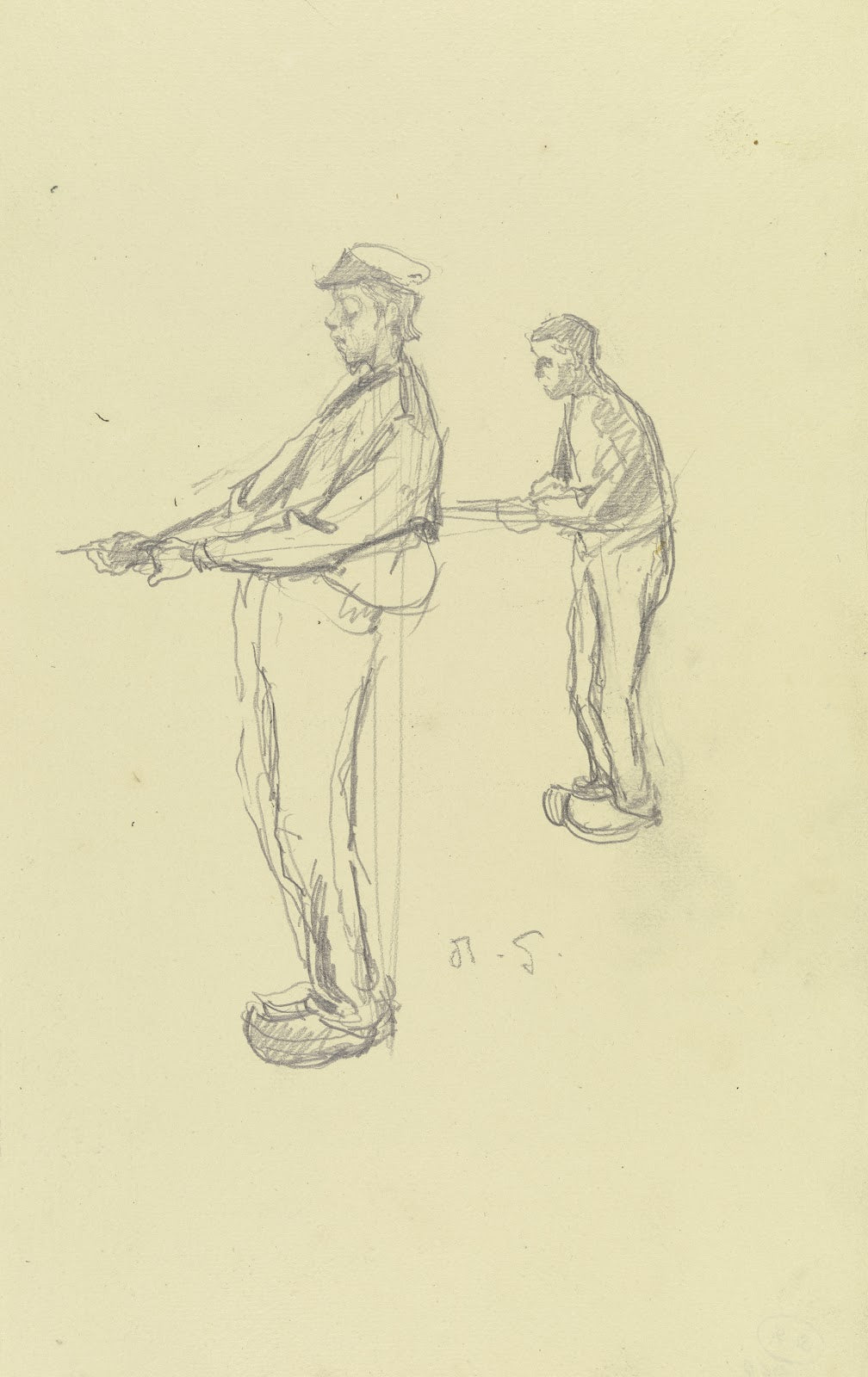 Arbeiter aus der Großen Spinnerei von Edam ca 1894