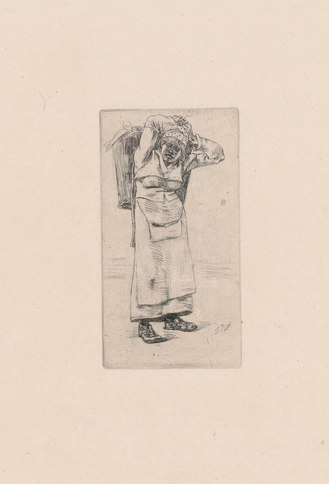 La porteuse de poisson 1890