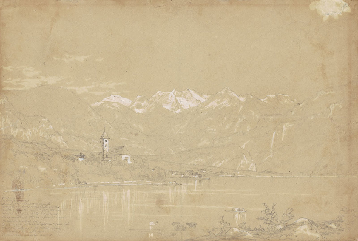 Lake of Brienz late 19th century