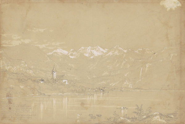 Lake of Brienz late 19th century