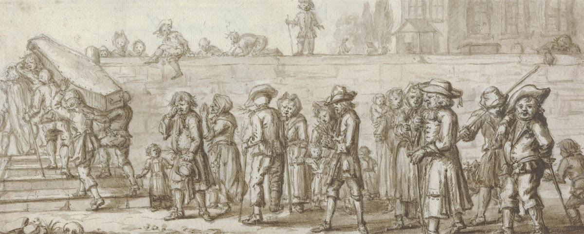 A Poor Mans Burial 1704