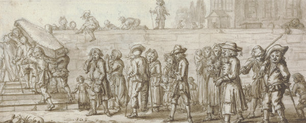 A Poor Mans Burial 1704